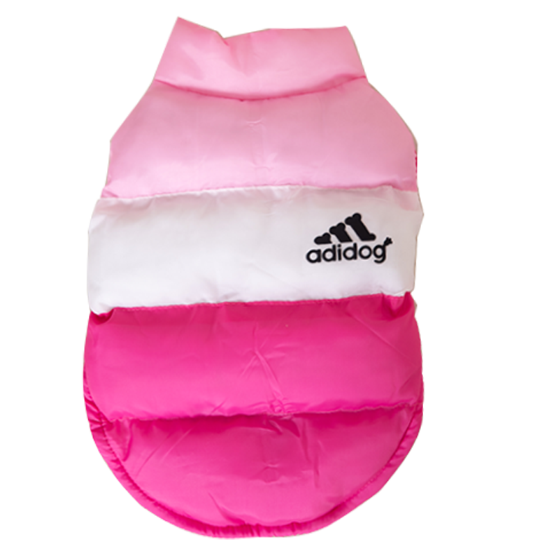 Pink Tricolor AdiDog Vest - Pet Panache Boutique