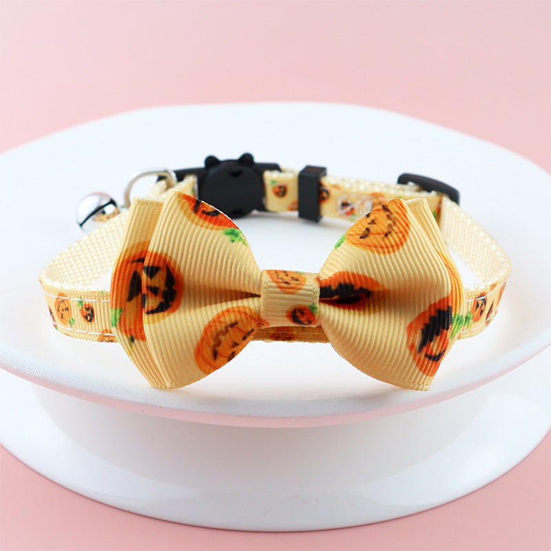 Halloween Bow Tie Pet Collars - Pet Panache Boutique