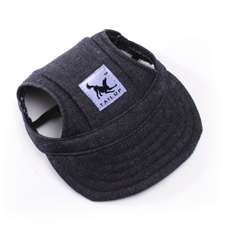 Denim Washed Navy Pet Hat - Pet Panache Boutique