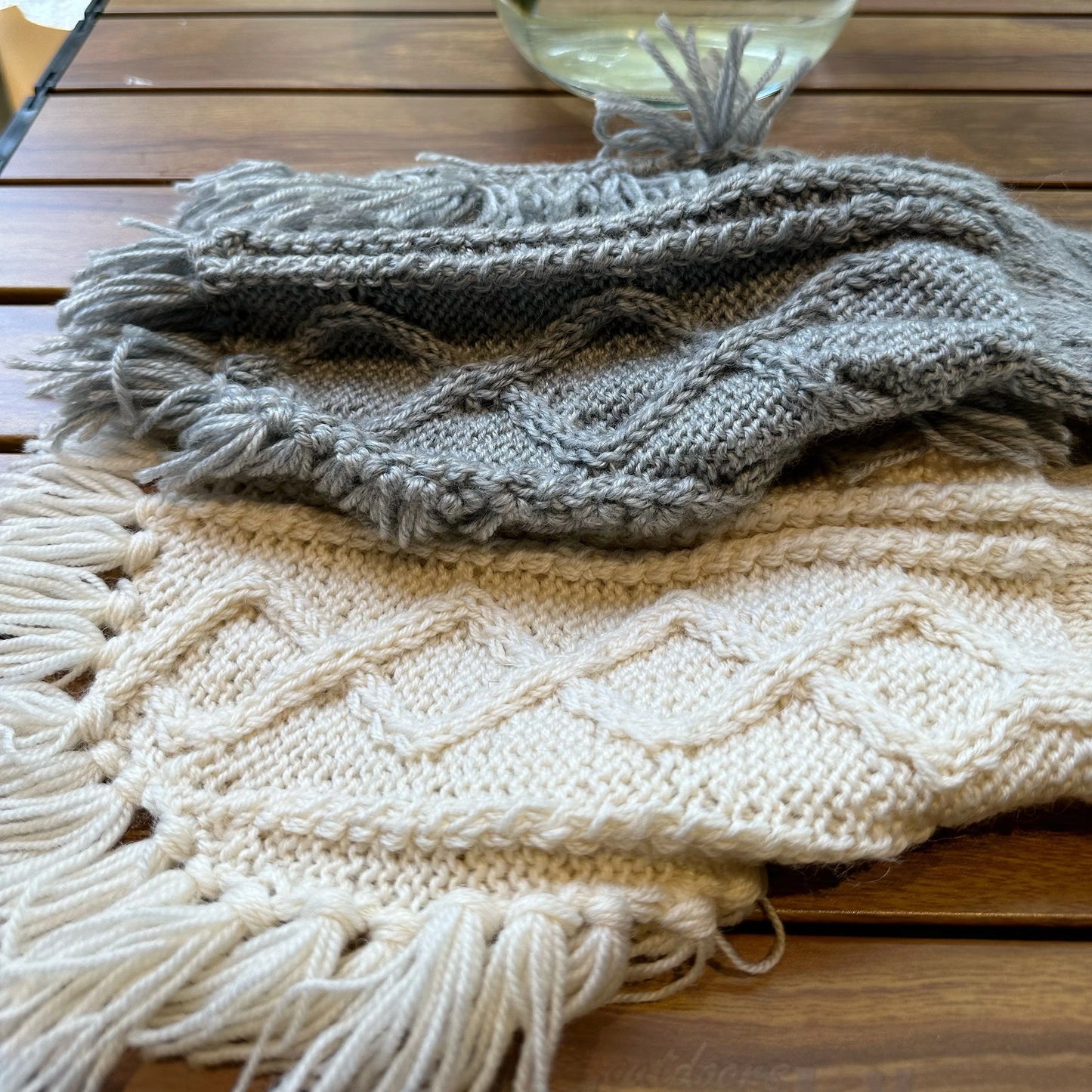 Hooded Knit Boho Fringed Pet Sweater Poncho - Pet Panache Boutique