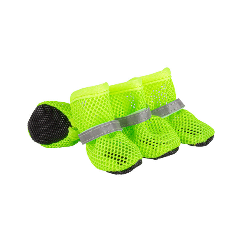 Reflective Water-Resistant Non-Slip Pet Rainboots - Pet Panache Boutique