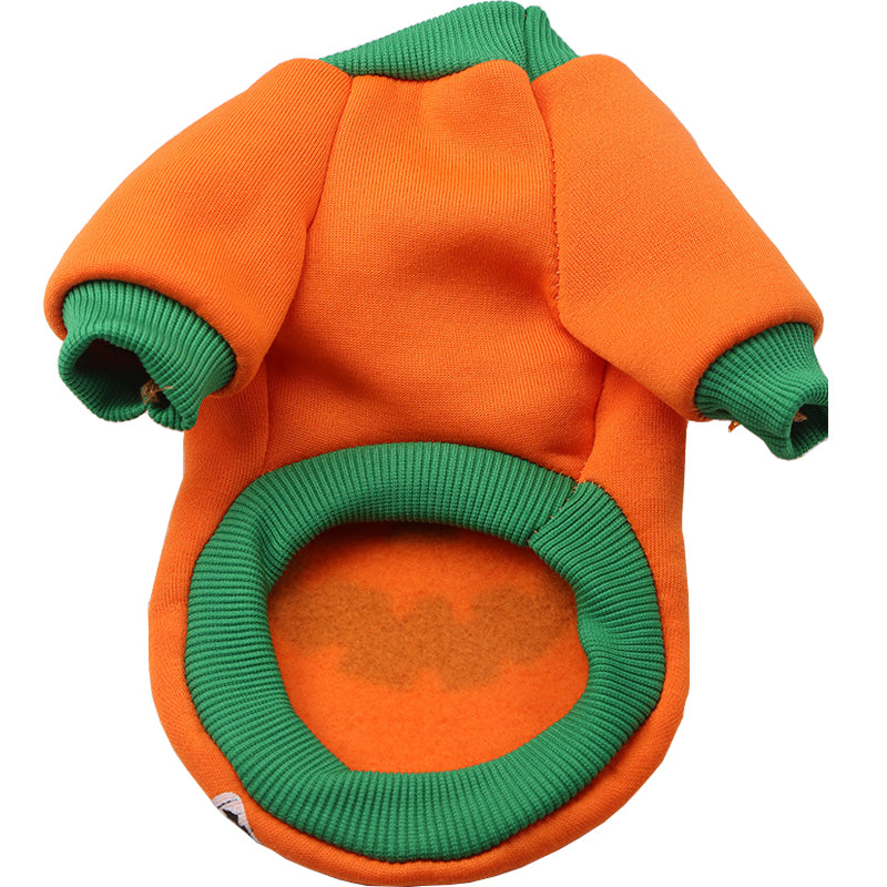 Pumpkin Fleece Pet Shirt - Pet Panache Boutique