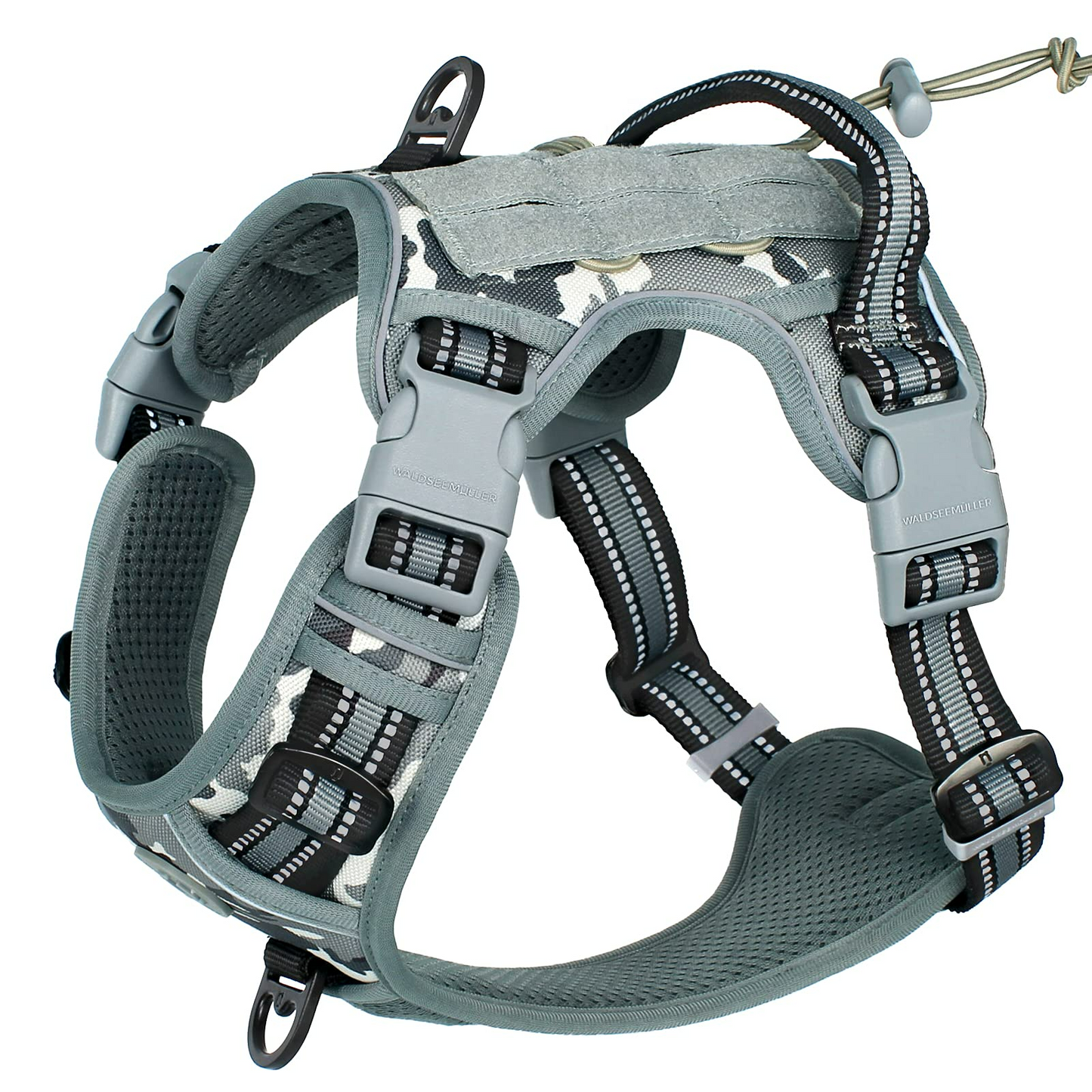 Sky Blue Reflective No-Pull Pet Harness - Pet Panache Boutique