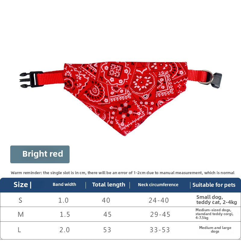 Bandanna Pet Collar - Pet Panache Boutique