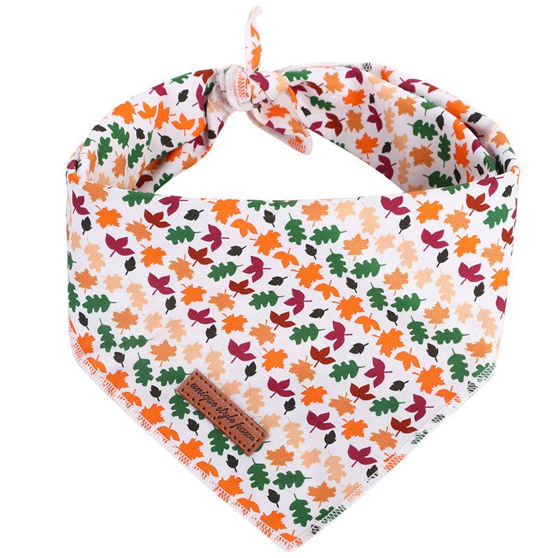 Autumn Leaves Pet Bandanna - Pet Panache Boutique