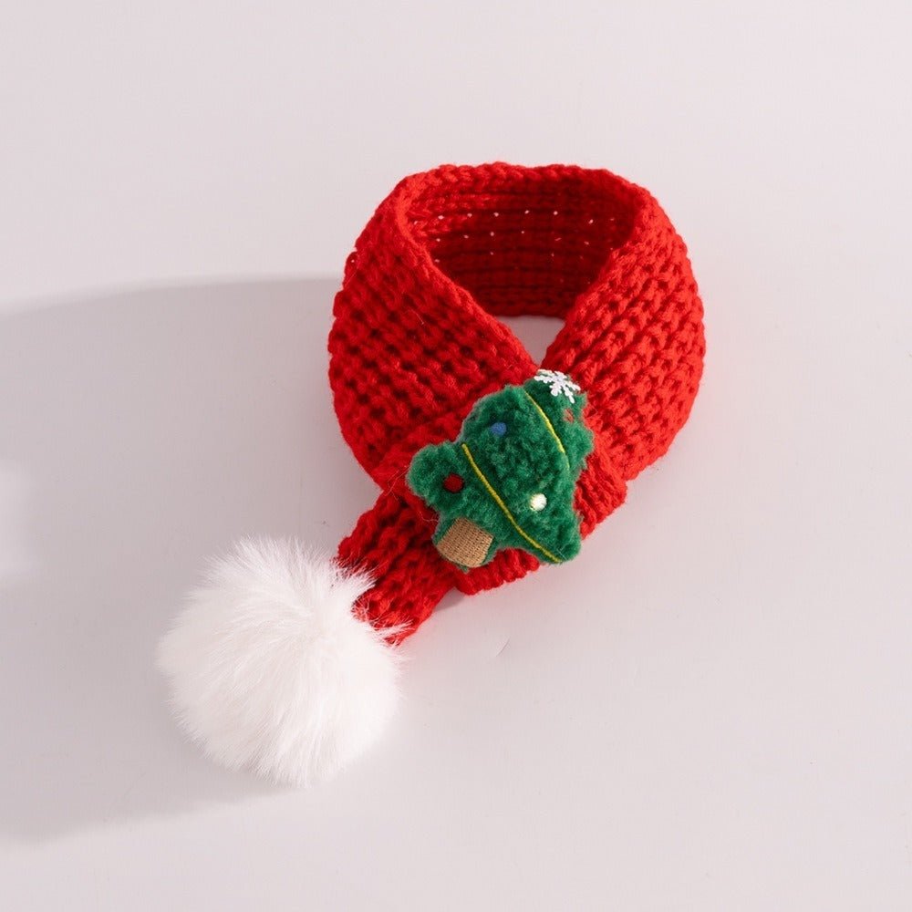 Holiday / Christmas Red Pet Scarves - Pet Panache Boutique