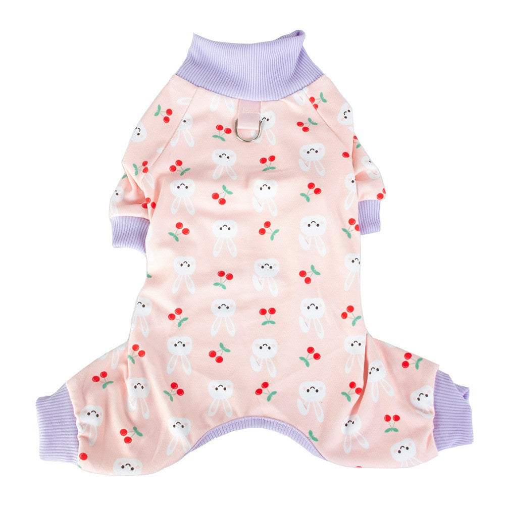 Pink Bunny Pet Pajamas - Pet Panache Boutique