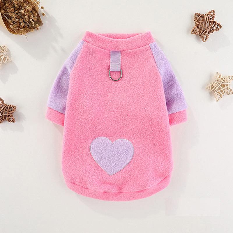 Pink Heart Pet Pajamas - Pet Panache Boutique