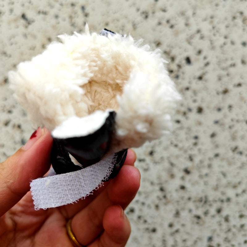 Red or Black Paten Leather Pet Boots - Pet Panache Boutique