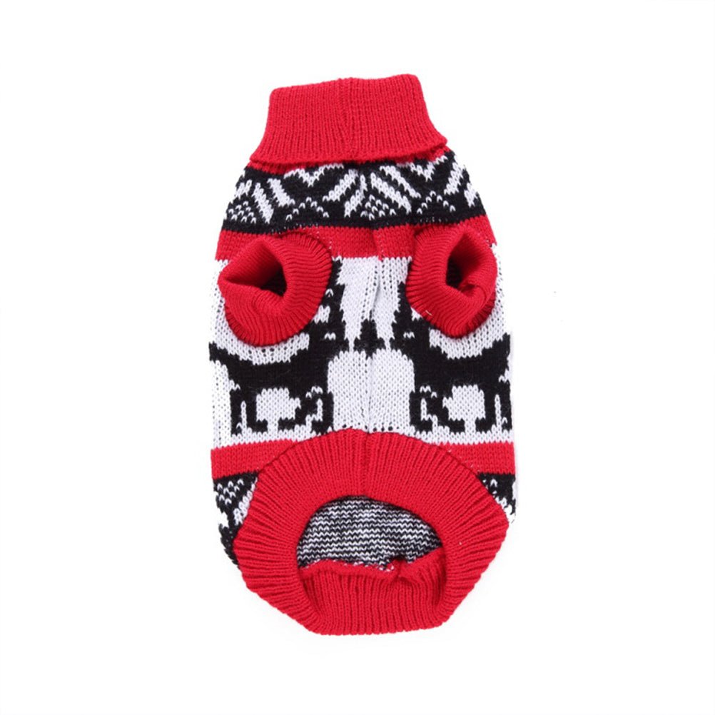 Reindeer & Snowflake Pet Sweater Vest - Pet Panache Boutique
