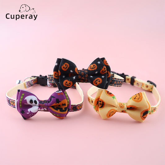 Halloween Bow Tie Pet Collars - Pet Panache Boutique