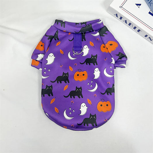 Ghoulish Halloween Pet Shirt - Pet Panache Boutique