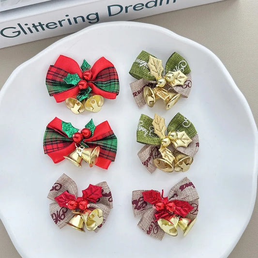 Holiday Pet Hair Clips (2)