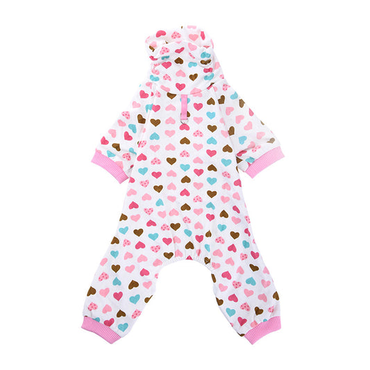 Heart Pet Pajamas