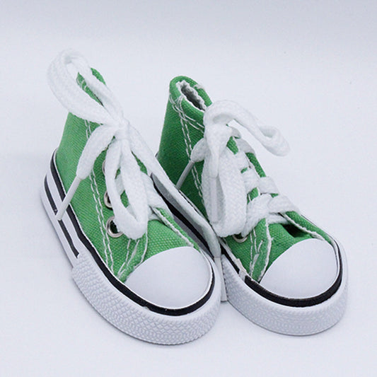 Teal Pet Canvas Tennis Shoes