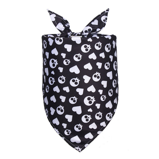 Halloween Skull Pet Bandanna - Pet Panache Boutique