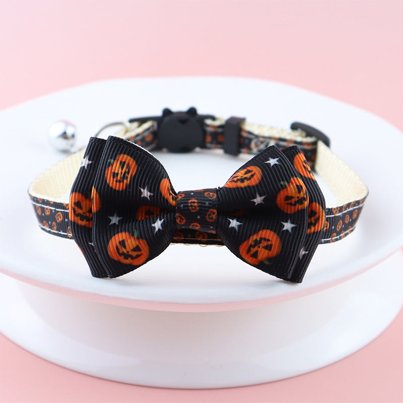 Halloween Bow Tie Pet Collars - Pet Panache Boutique