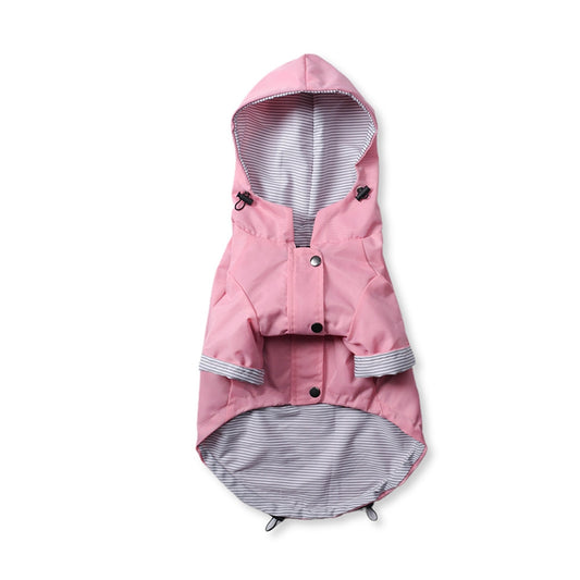 Pink Pet Raincoat