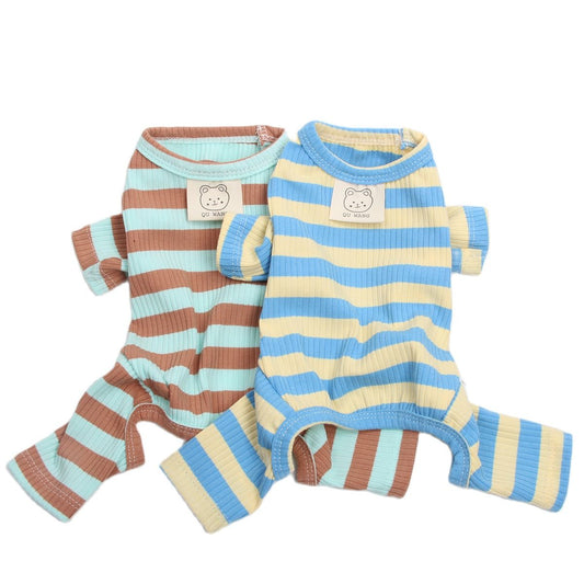 Striped Pet Pajamas