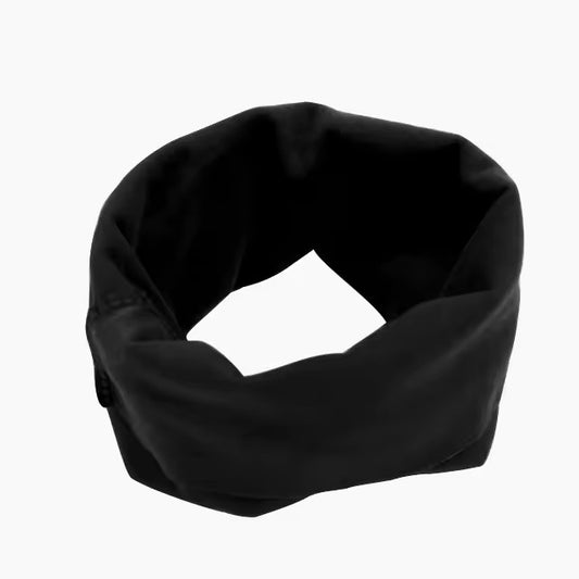 Black Pet Head, Ears & Neck Calming Muff - Pet Panache Boutique