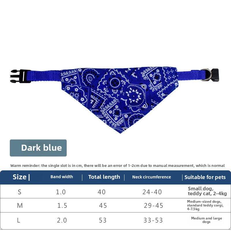 Bandanna Pet Collar - Pet Panache Boutique