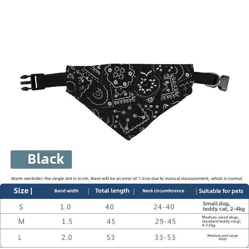 Bandanna Pet Collar - Pet Panache Boutique