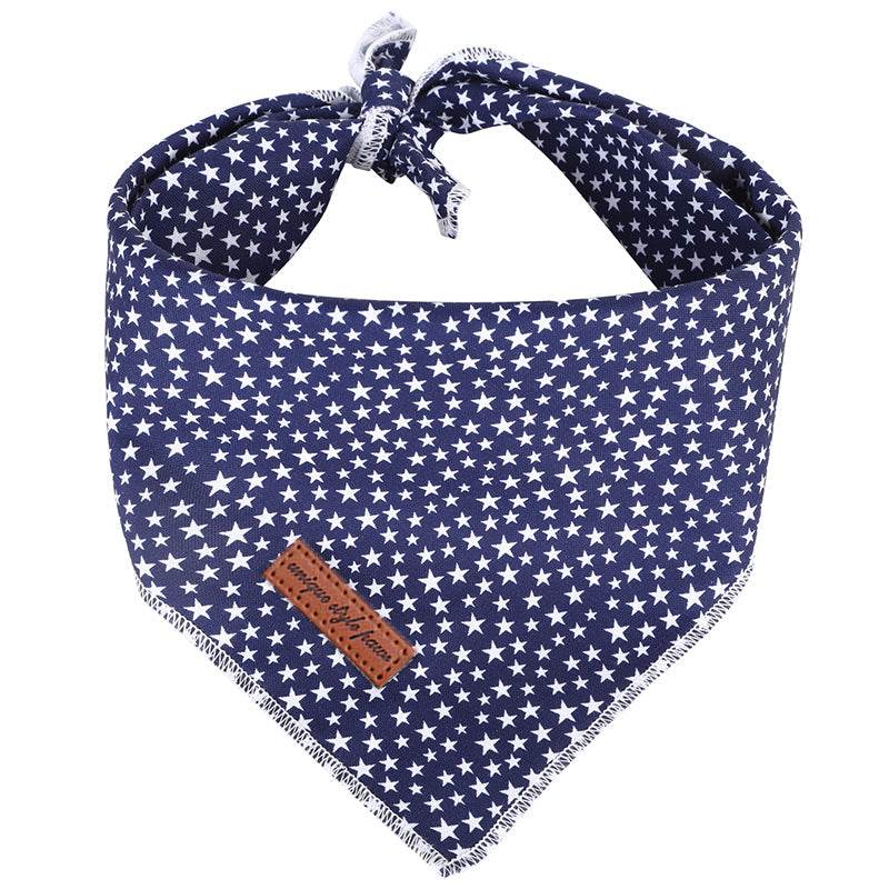 Blue Seeing Stars Pet Bandanna - Pet Panache Boutique