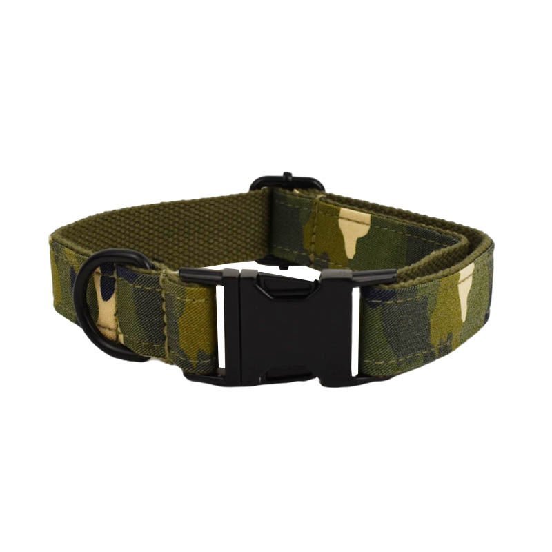 Camouflage Pet Dog Collar & Leash Set - Pet Panache Boutique