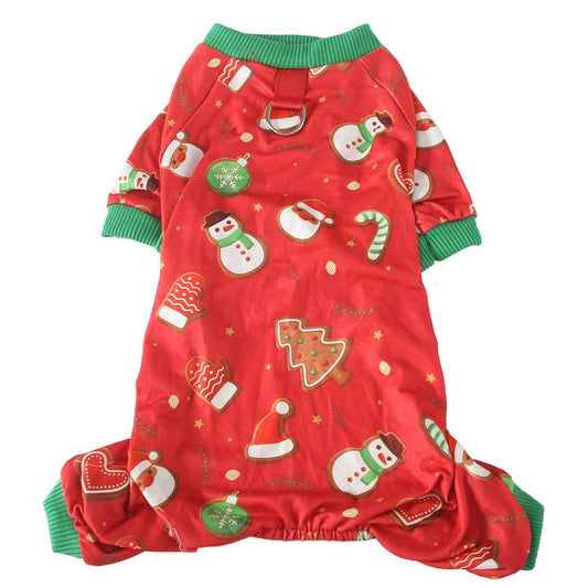 Christmas Melody Pet Pajamas - Pet Panache Boutique