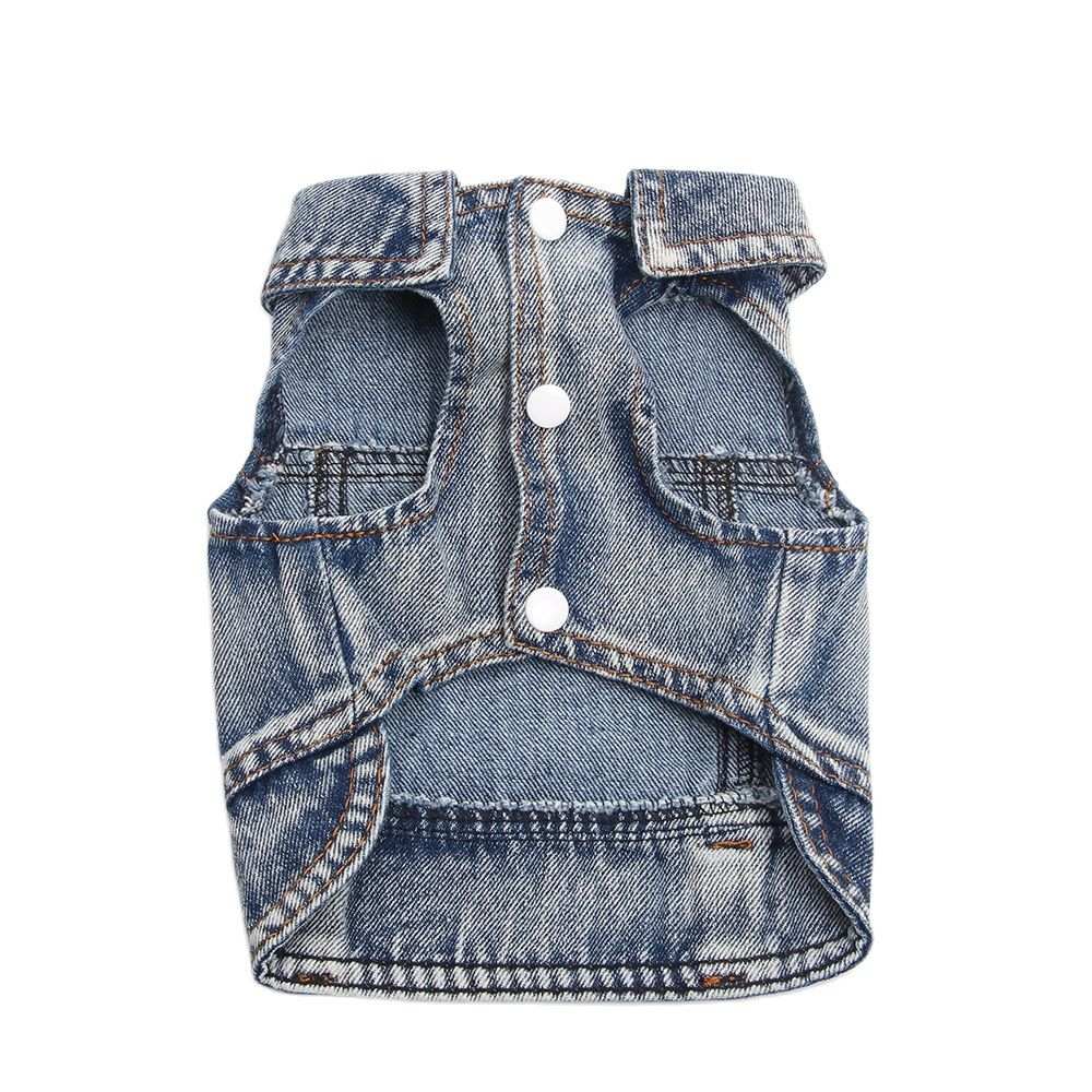 Denim Pet Vest - Pet Panache Boutique