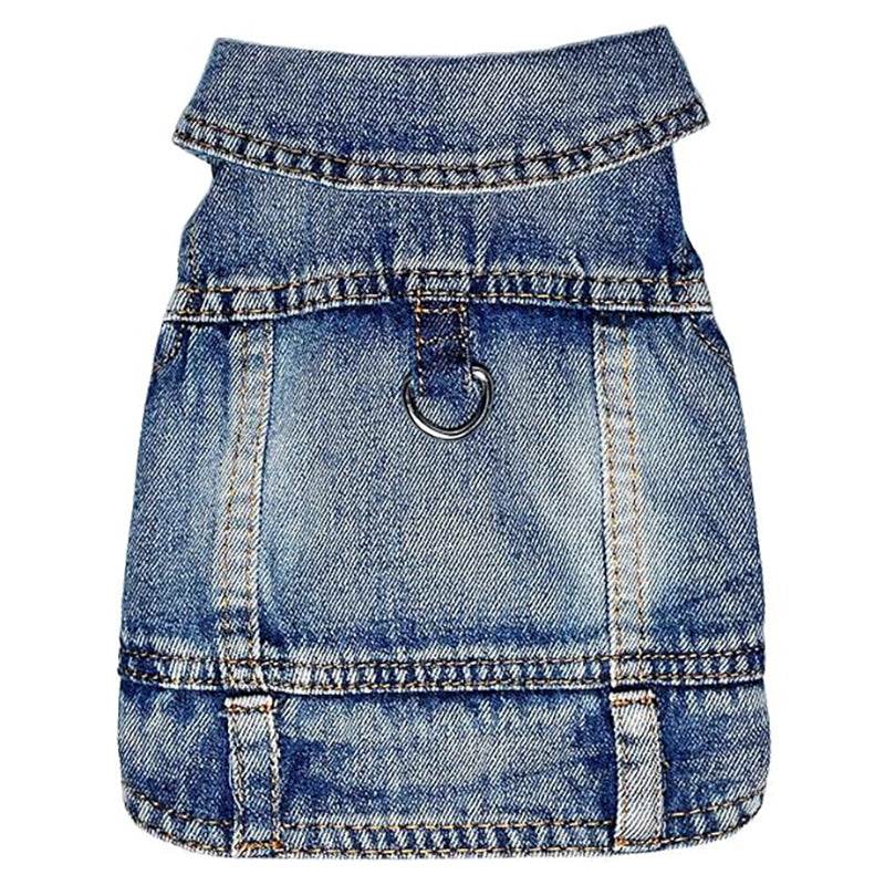 Denim Pet Vest - Pet Panache Boutique