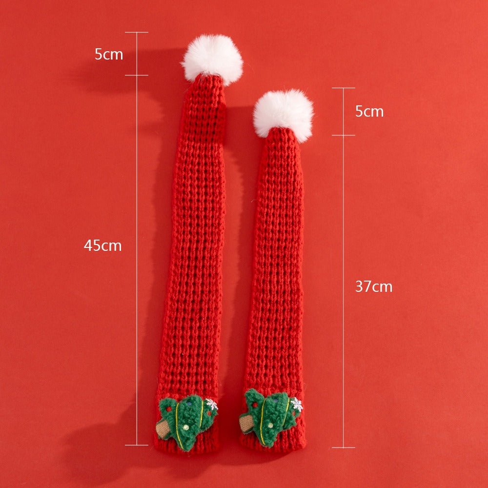 Holiday / Christmas Red Pet Scarves - Pet Panache Boutique