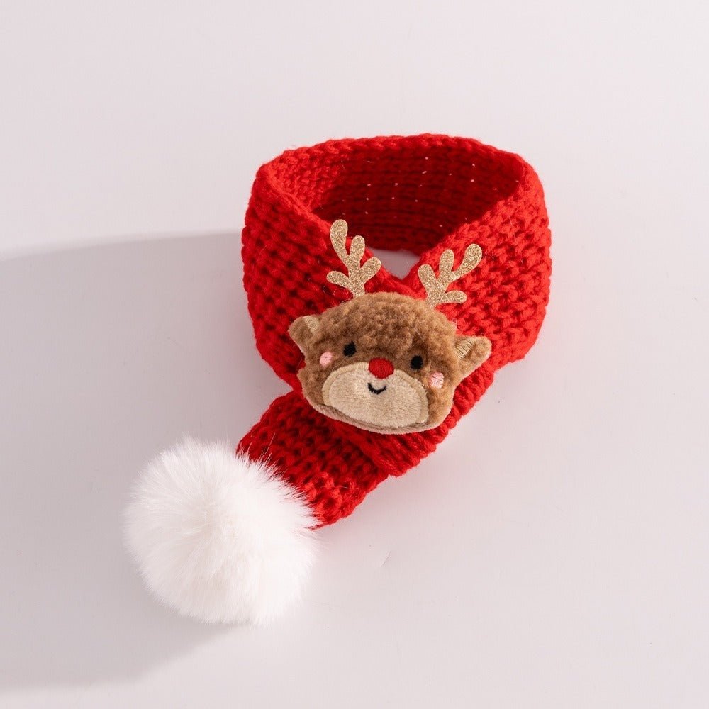 Holiday / Christmas Red Pet Scarves - Pet Panache Boutique