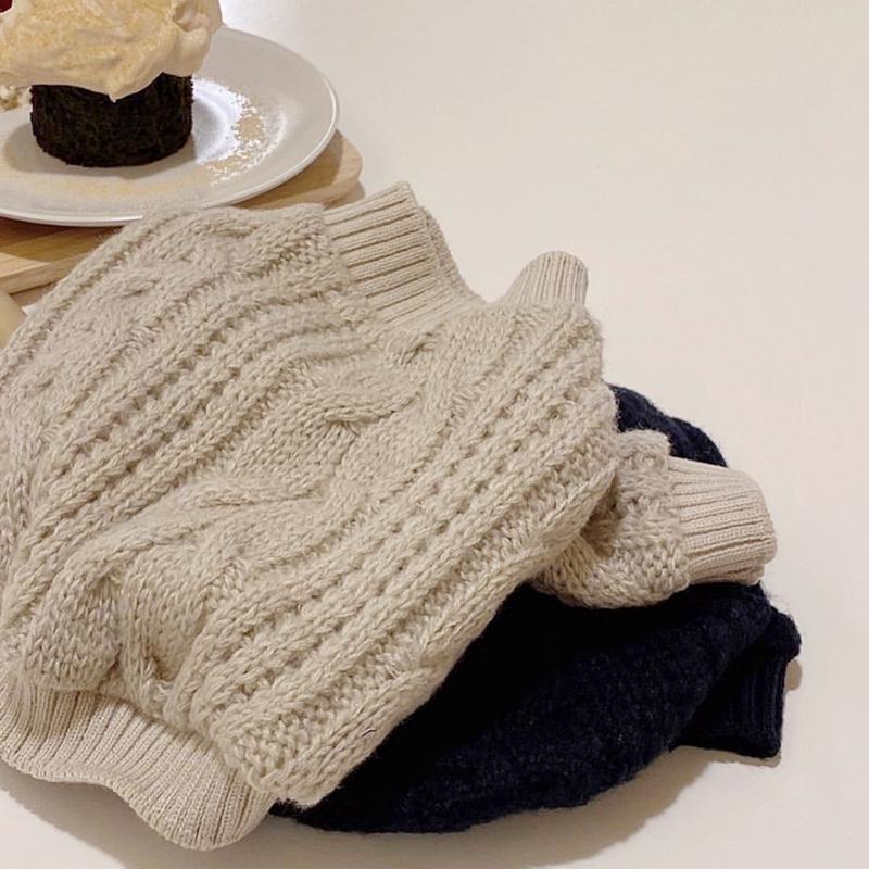Ivory Knit Pet Sweater - Pet Panache Boutique