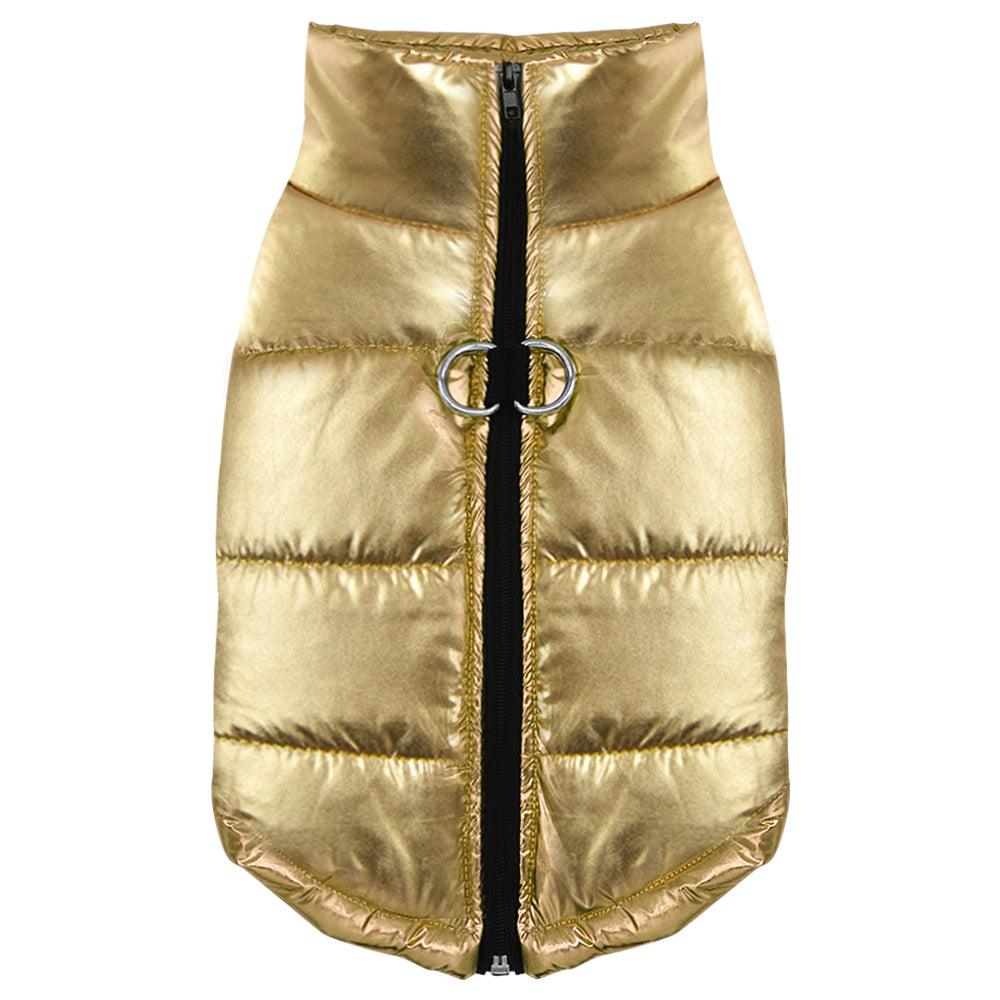 Metallic Gold or Silver Pet Vest - Pet Panache Boutique