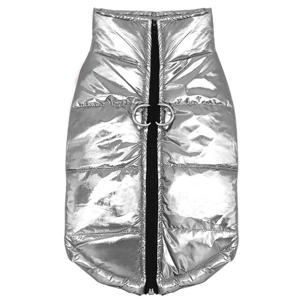 Metallic Gold or Silver Pet Vest - Pet Panache Boutique