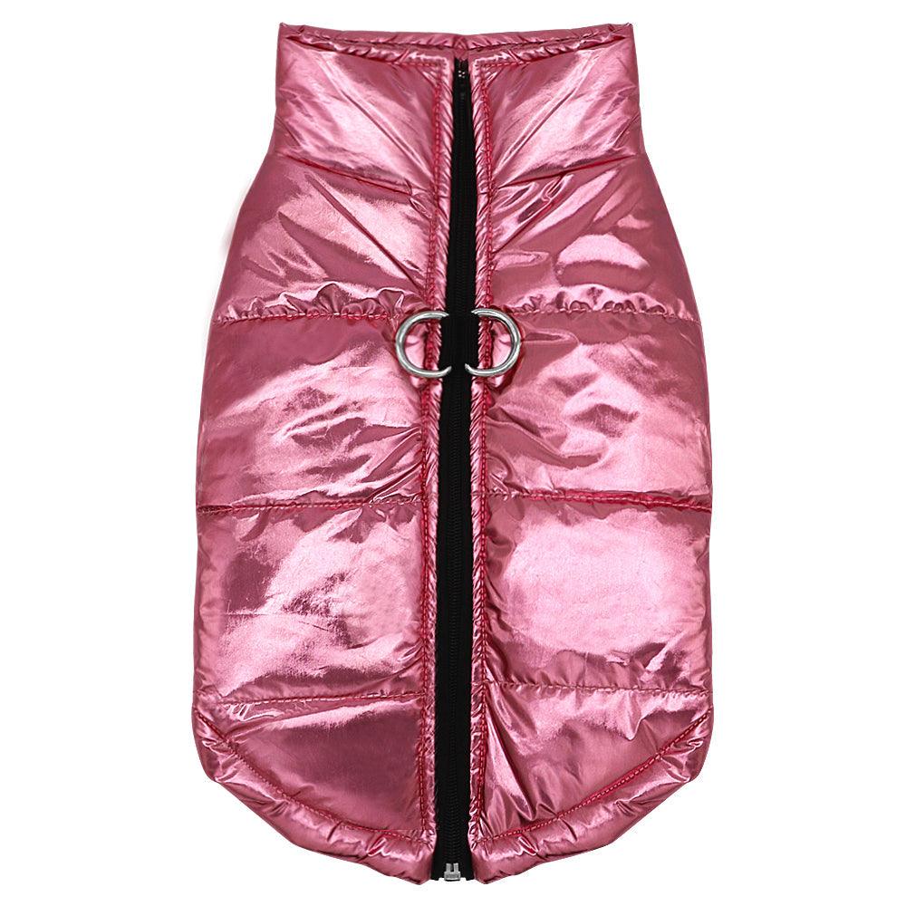 Metallic Pink Pet Vest - Pet Panache Boutique