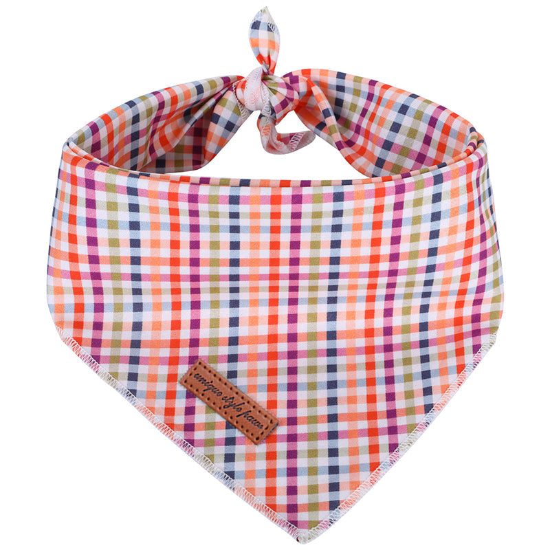 Multicolor Pet Bandanna - Pet Panache Boutique
