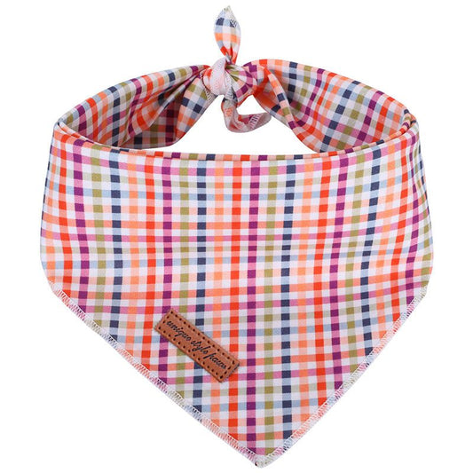 Multicolor Pet Bandanna - Pet Panache Boutique