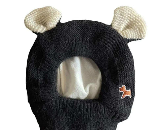 Navy Blue Knit Pet Hat - Pet Panache Boutique