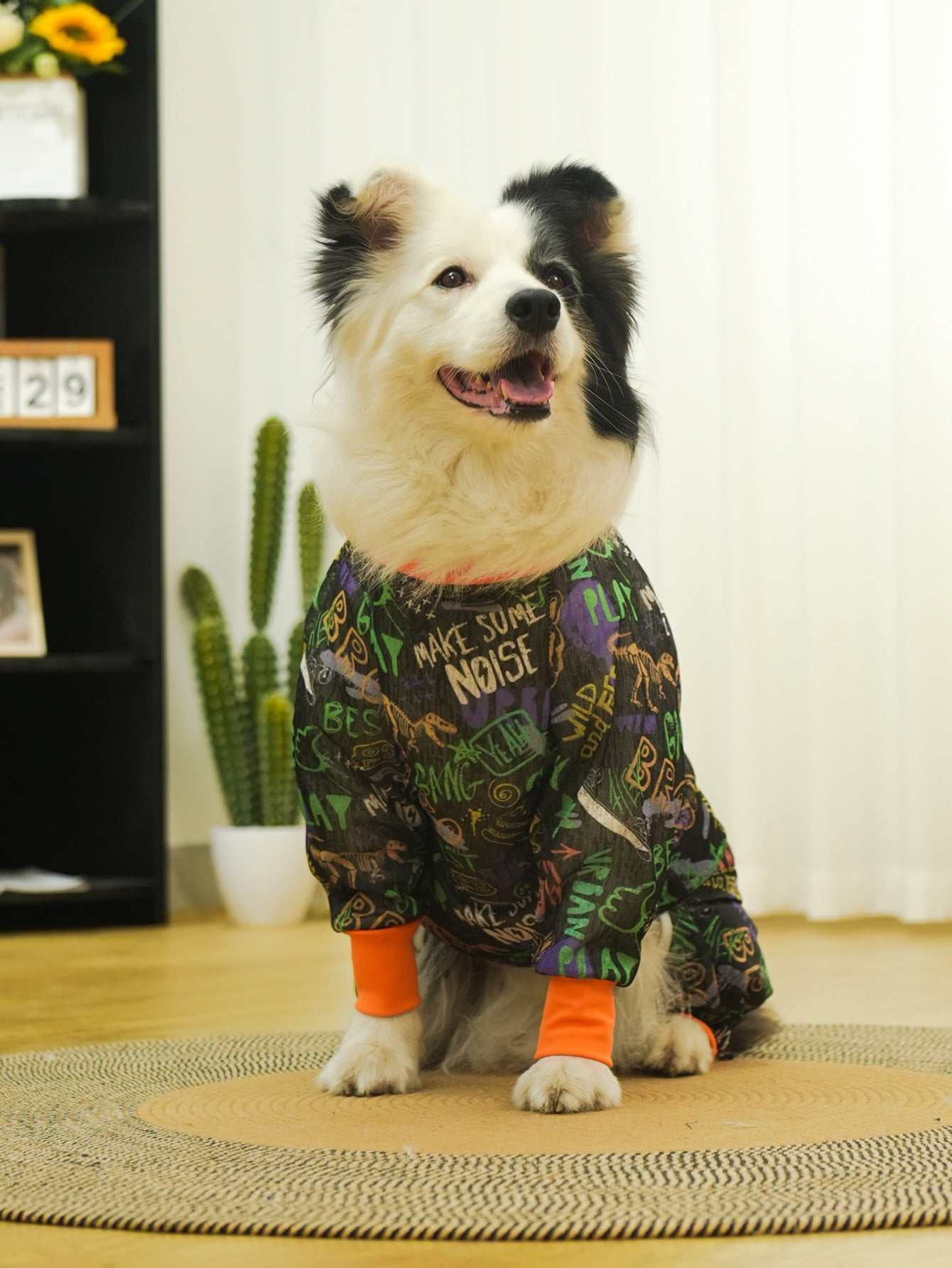 Neon Print Pattern Pet Pajamas - Pet Panache Boutique