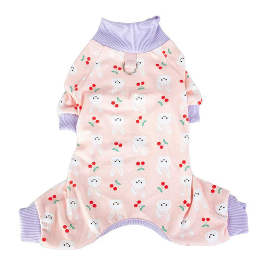 Pink Bunny Pet Pajamas - Pet Panache Boutique