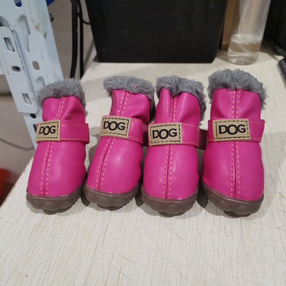Pink "DOG" Pet Boots - Pet Panache Boutique