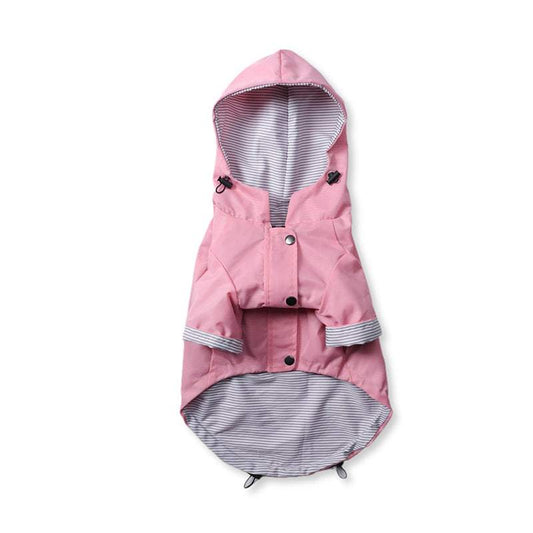 Pink Pet Raincoat - Pet Panache Boutique