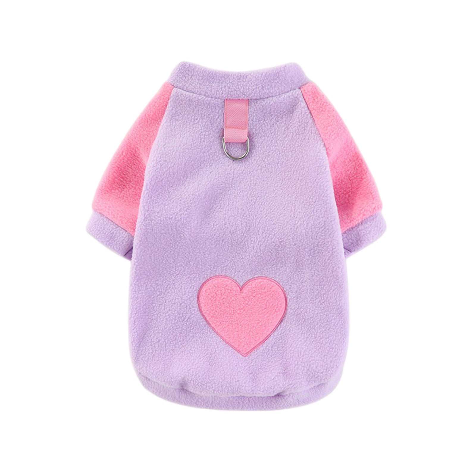 Purple Heart Sweater - Pet Panache Boutique