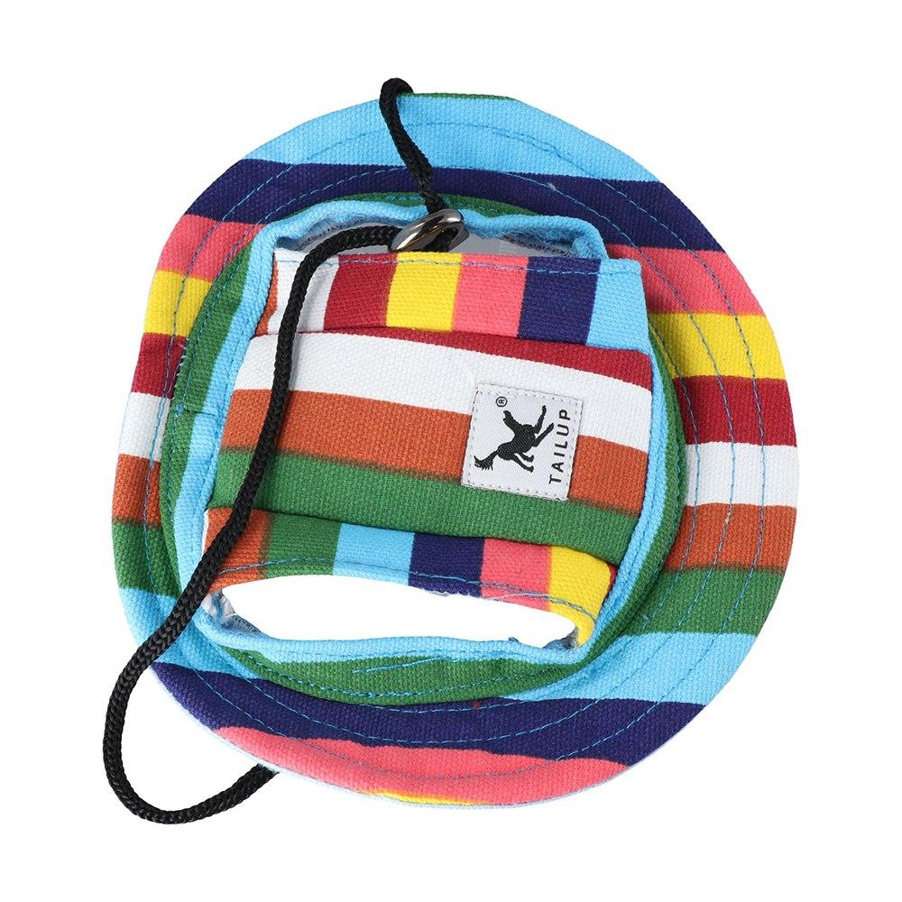 Rainbow Pet Sun Hat - Pet Panache Boutique