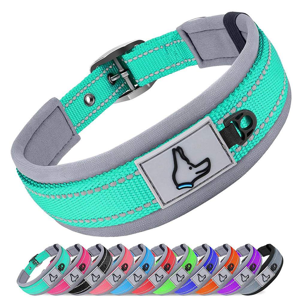 Reflective Padded Pet Collar - Pet Panache Boutique