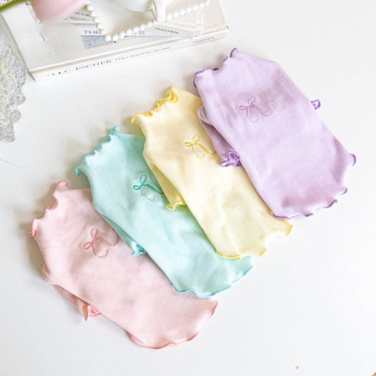 Scalloped Trim Cotton Pet Shirts - Pet Panache Boutique