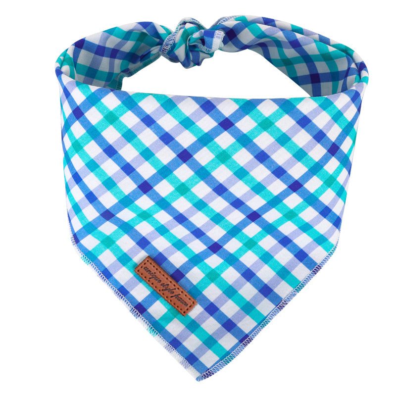 Shades of Blue Pet Banner - Pet Panache Boutique