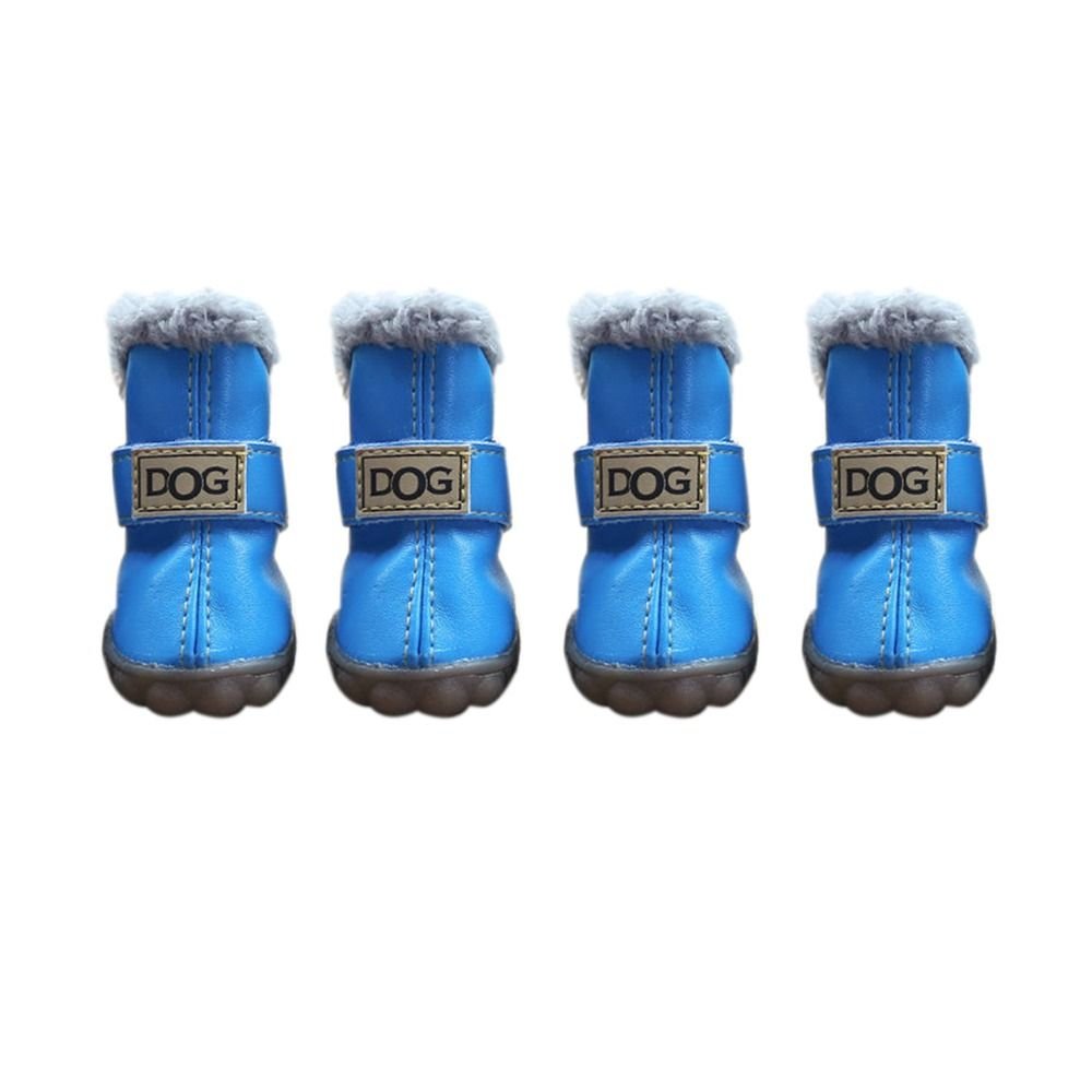 Sky Blue "DOG" Pet Boots - Pet Panache Boutique